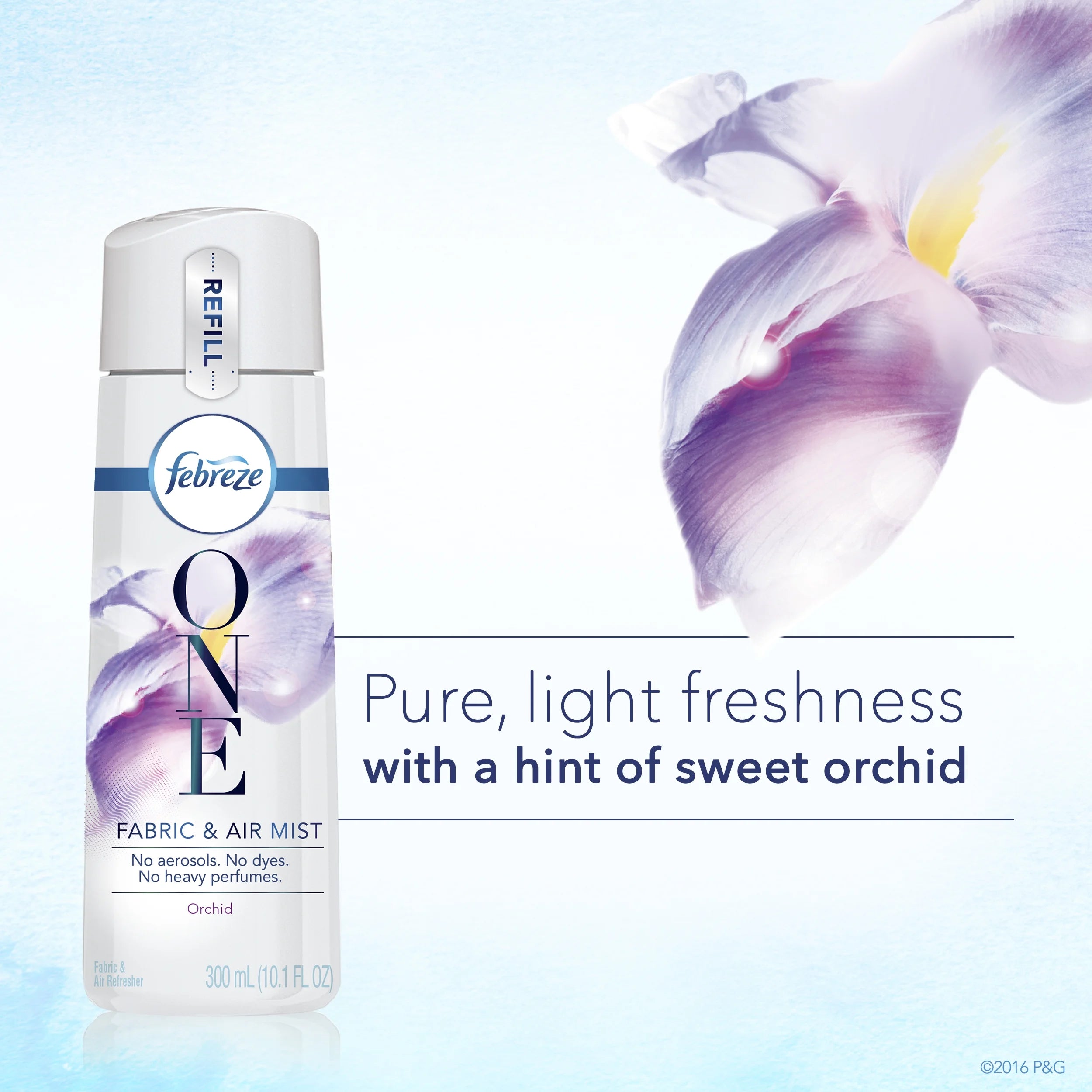 Febreze ONE Fabric and Air Freshener Mist Refill, Orchid Scent (1 count, 10.1 - View 6