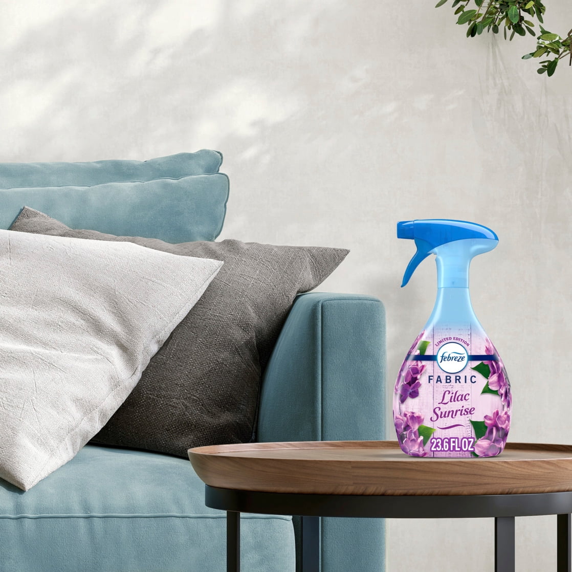 Febreze Auto Fabric Spray Air Freshener for Car, Lilac Sunrise, 23.6oz - View 5