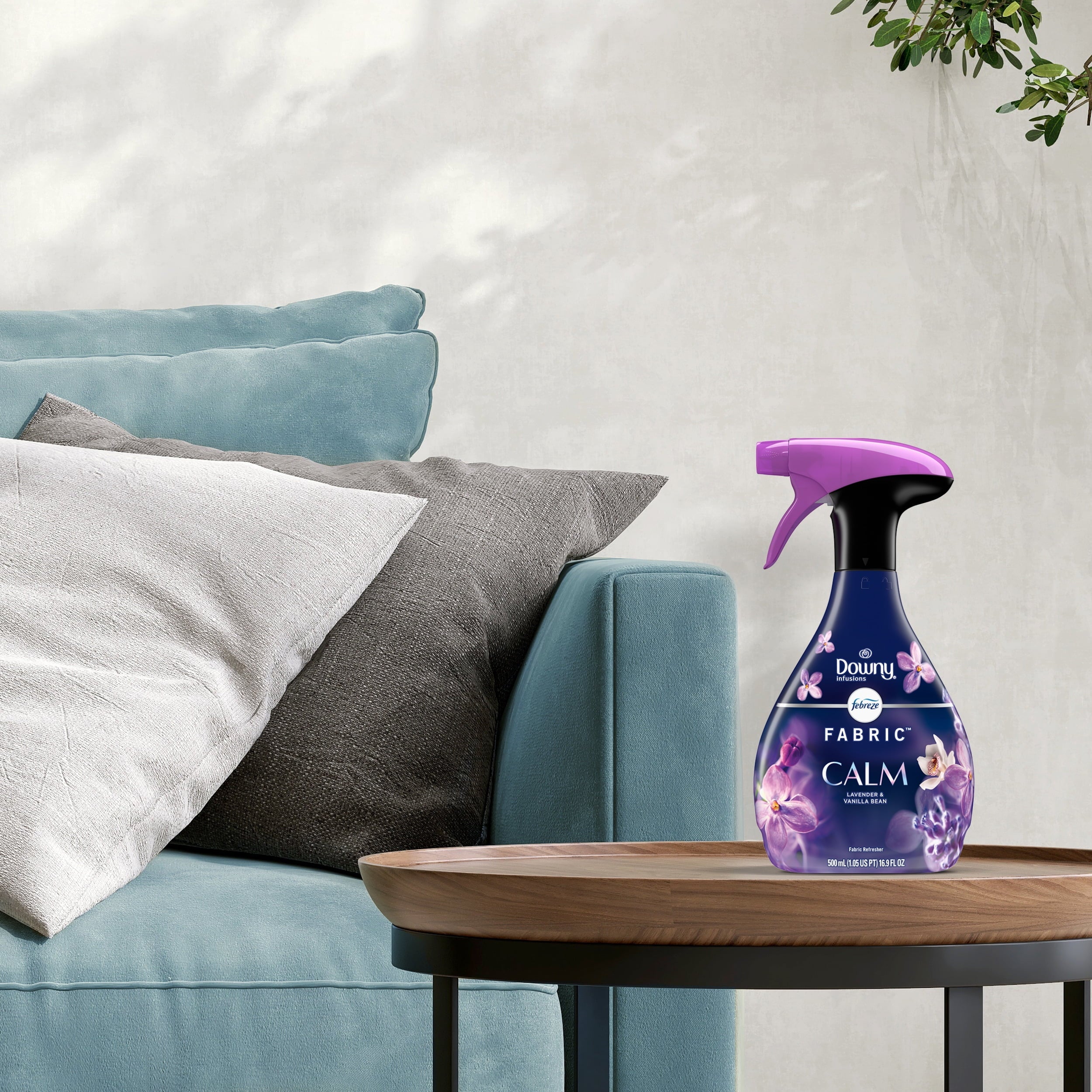 Febreze Fabric Spray Air Freshener, Odor-Fighting Fabric Refresher, Downy Calm, - View 6