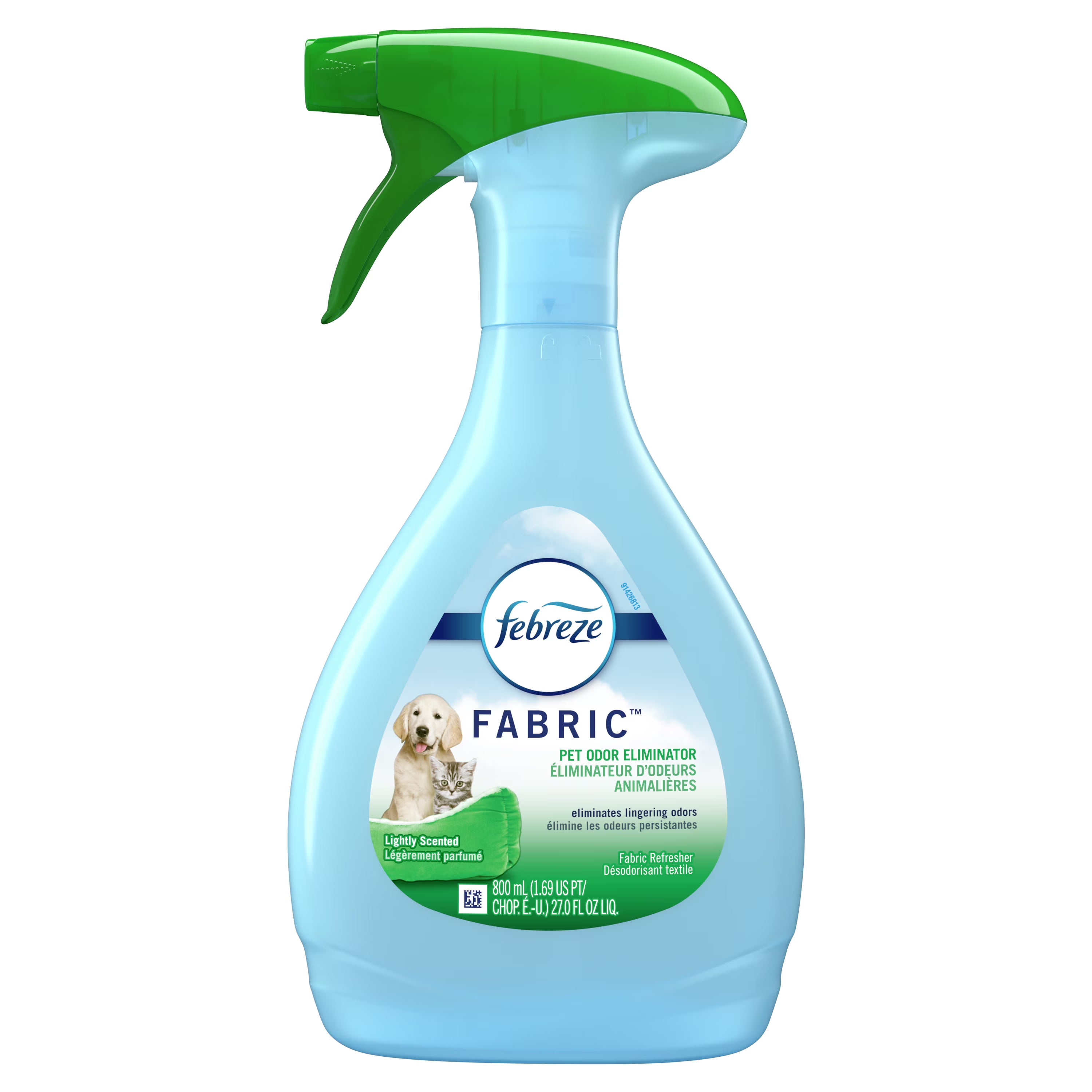 Febreze Odor-Fighting and Deodorizing Fabric Refresher Pet Odor Fighter, Fresh