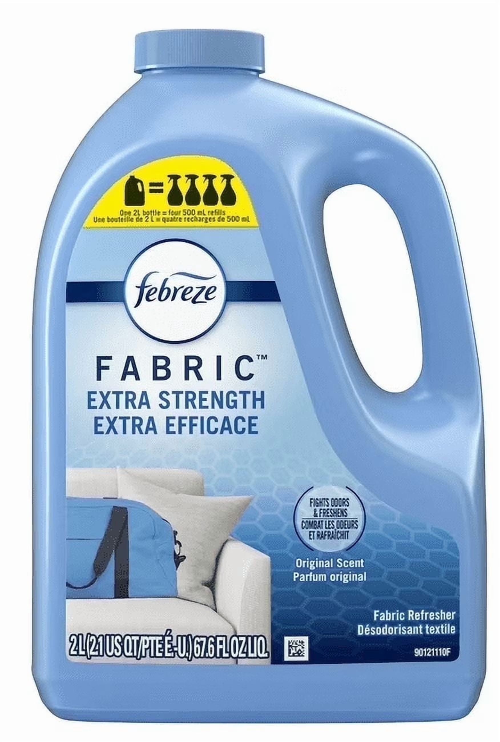 Febreze Odor-Fighting Fabric Refresher Extra Strength Refill, Original 67.6 fl