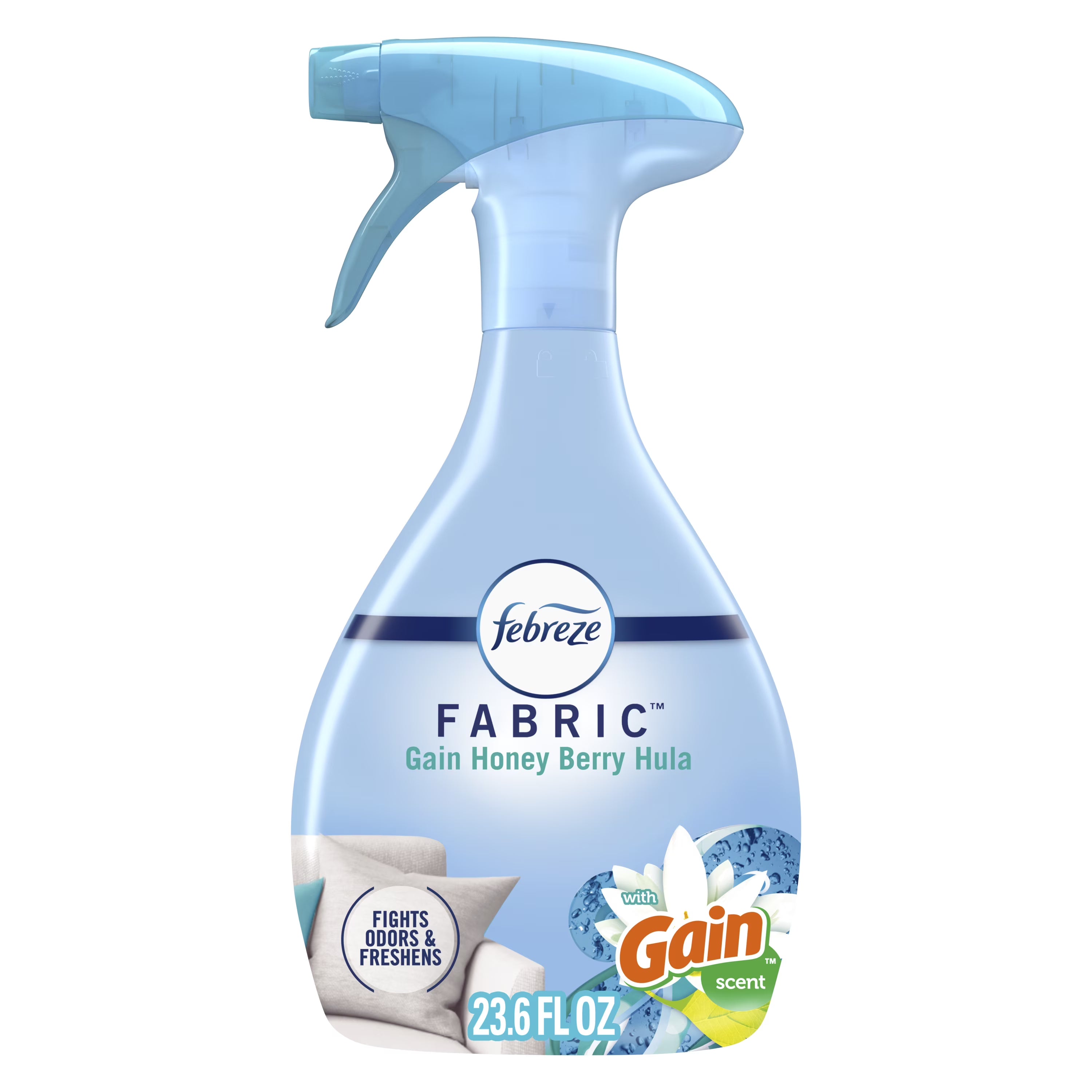 Febreze Fabric Spray Air Freshener, Odor-Fighting, Gain Honey Berry Hula, 23.6
