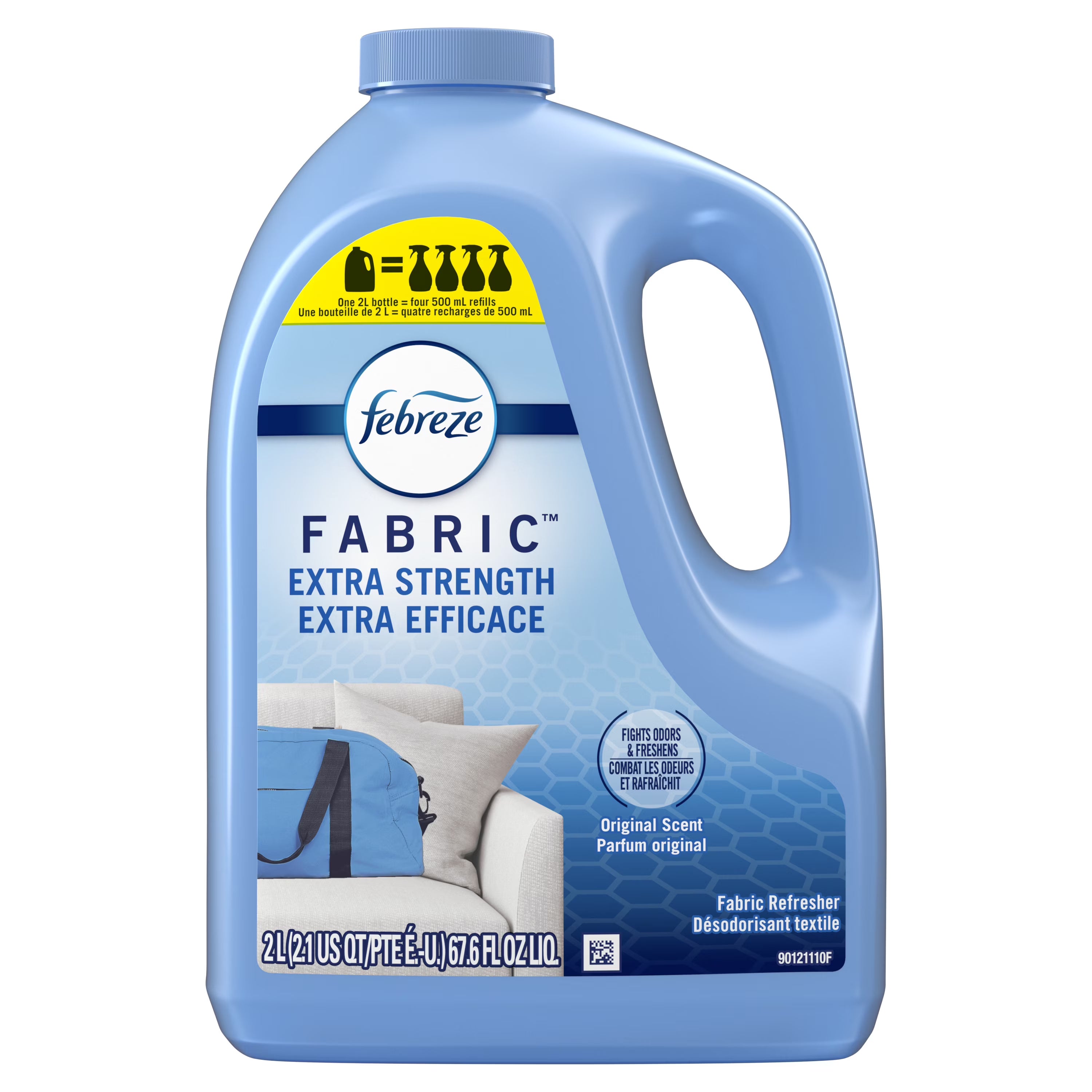 Febreze Fabric Spray Air Freshener, Odor-Fighting, Extra Strength 67.6 fl oz