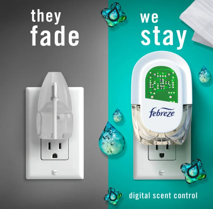Febreze Air Freshener Plug In, Wall Diffuser, Plug in Air Fresheners for home, - View 4