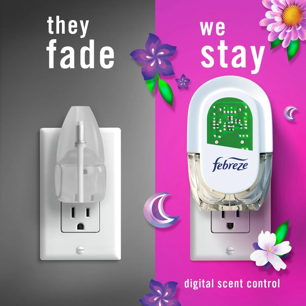 Febreze PLUG Air Freshener Gain Moonlight Breeze, 3 Pack 0.87 fl oz Oil Refill - View 3