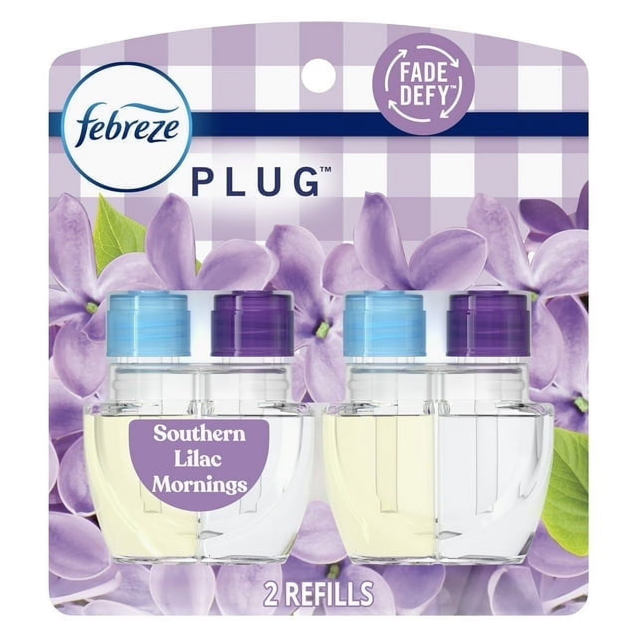 Febreze Plug In Air Freshener, Odor-Fighting Oil Refill, Southern Lilac
