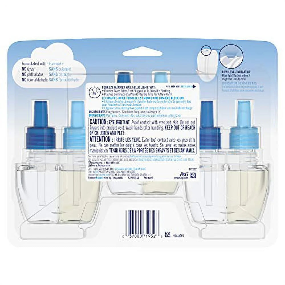 Febreze Plug in Air Fresheners, Ocean, Odor Eliminator for Strong Odors, - View 2