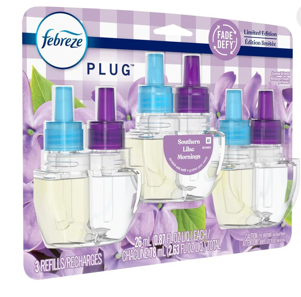 Febreze Plug In Air Freshener Odor-Fighting Scented Oil Refill - Southern Lilac - View 4