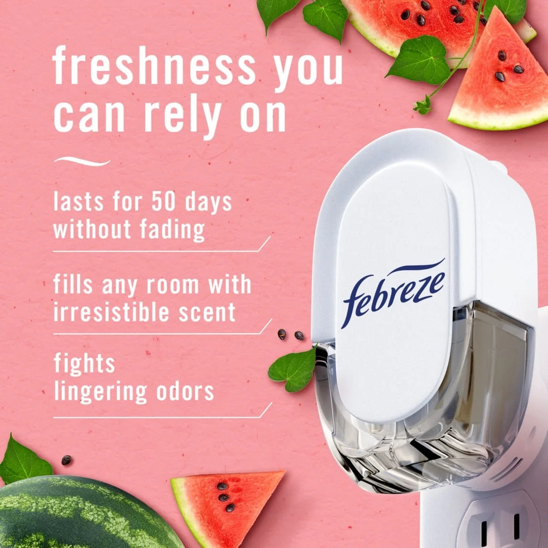 ( 3 Pack ) Febreze Plug In Air Freshener, Odor-Fighting Scented Oil Refill, - View 6