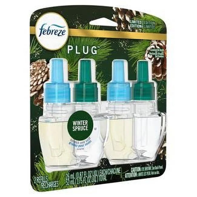 Febreze Plug In Air Fresheners, Limited Edition Winter Spruce Scent, Scented - View 3