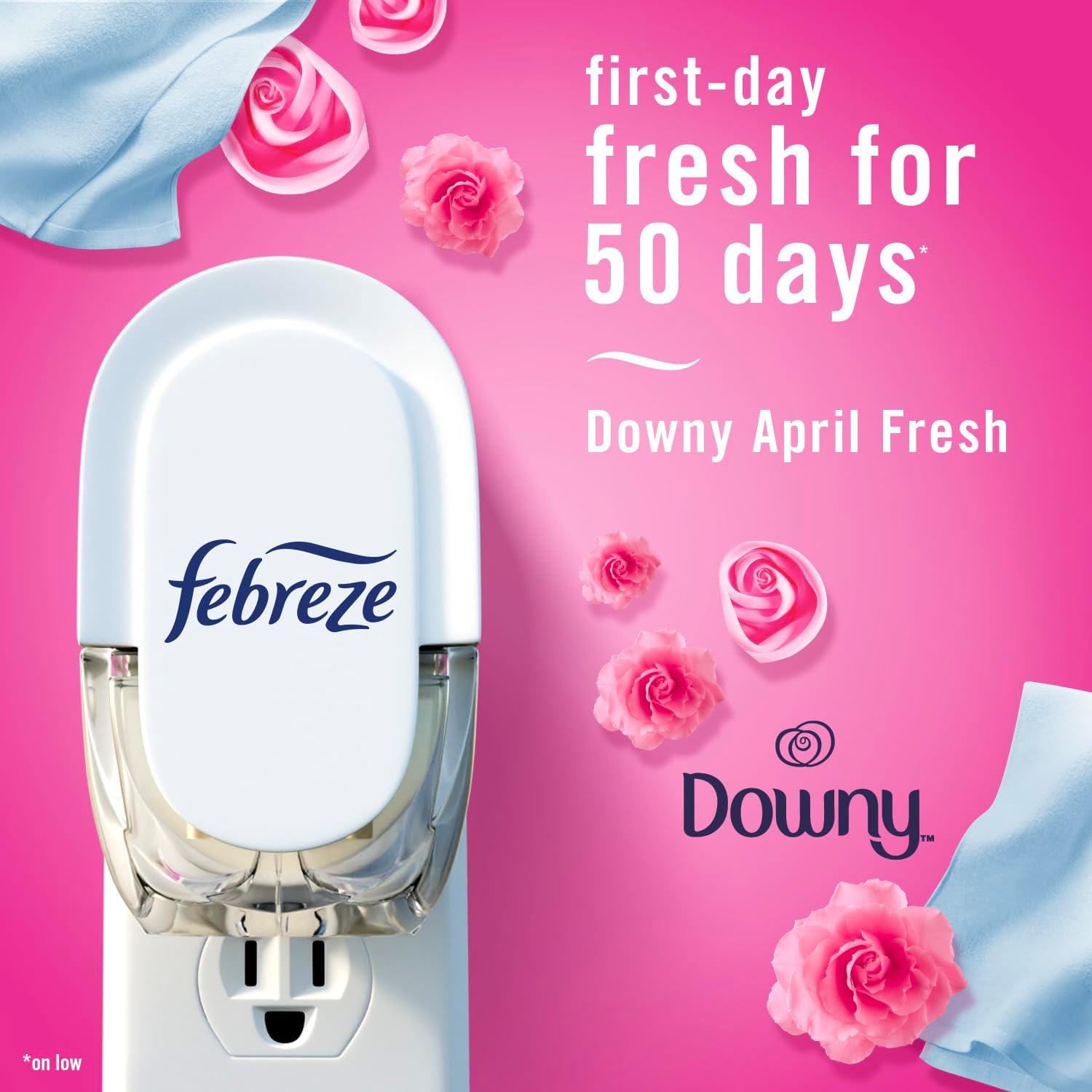 Febreze Plug In Air Freshener, Odor-Fighting Scented Oil Starter Kit, Air - View 4