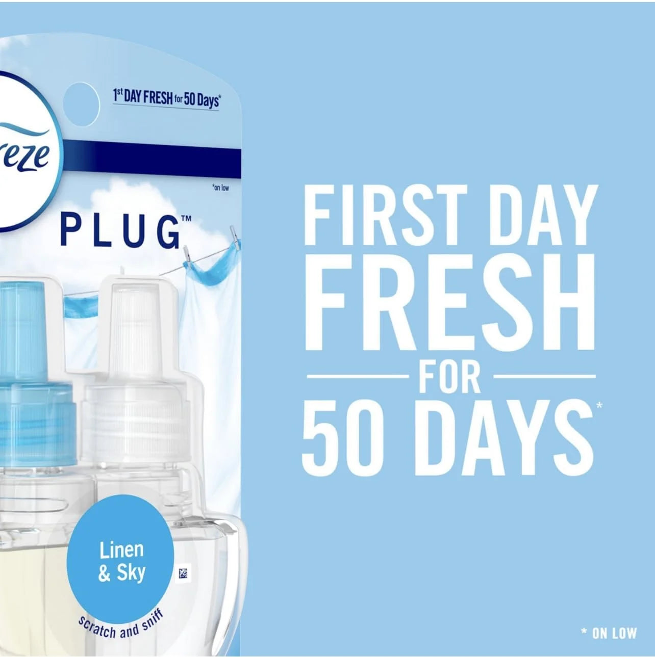 Febreze Plug In Air Fresheners, Mediterranean Lavender, April Downy, Odor - View 2