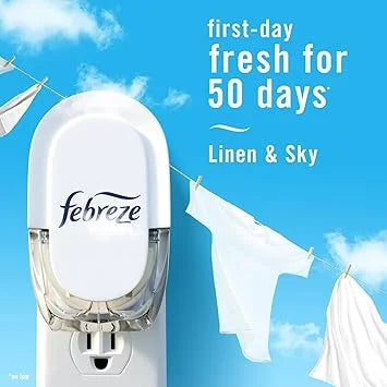 Febreze Plug-In Air Freshener Oil Refill, Summer Golden Hour Scent, 0.87 oz - View 4