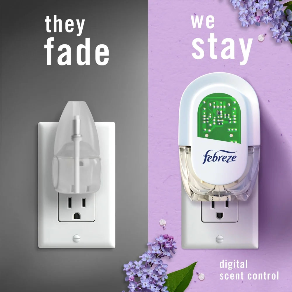 Pack of 2 Febreze Plug Odor-Fighting Air Freshener Oil Dual Refill Southern - View 4
