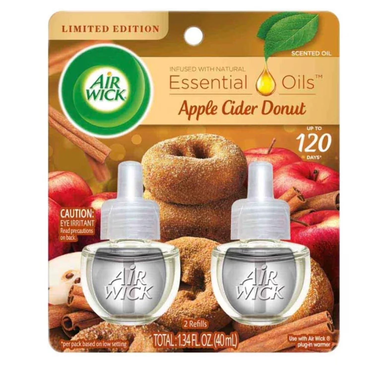 Febreze Plug Air Freshener & Odor Fighter, Ember (2) .87 fl. oz. Oil Refills - View 2