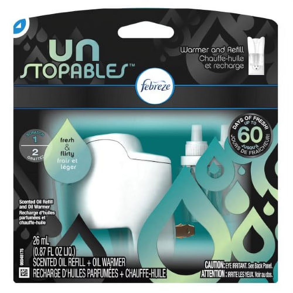 Febreze Unstopables Odor-Fighting PLUG Air Freshener Single Refill Fresh - View 2
