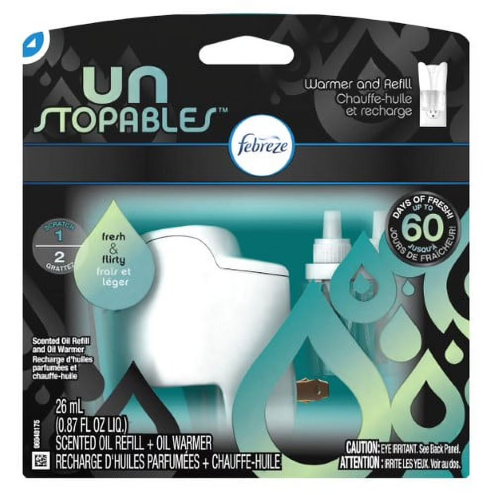Febreze Unstopables Odor-Fighting PLUG Air Freshener Single Refill Fresh - View 5