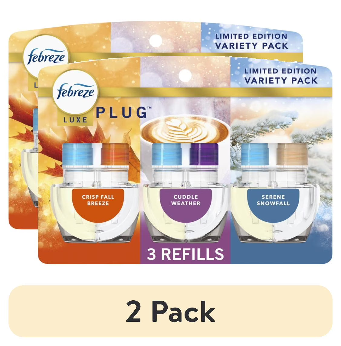 Febreze Plug In Air Freshener, Odor-Fighting Scented Oil Refill, Premium - View 2