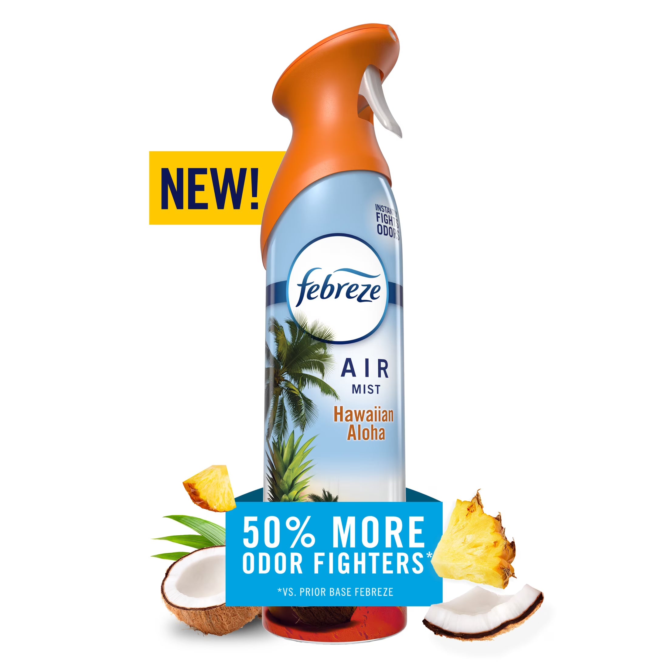 Febreze Air Mist Air Freshener Spray, Passion Fruit Breeze, 8.1oz - View 2