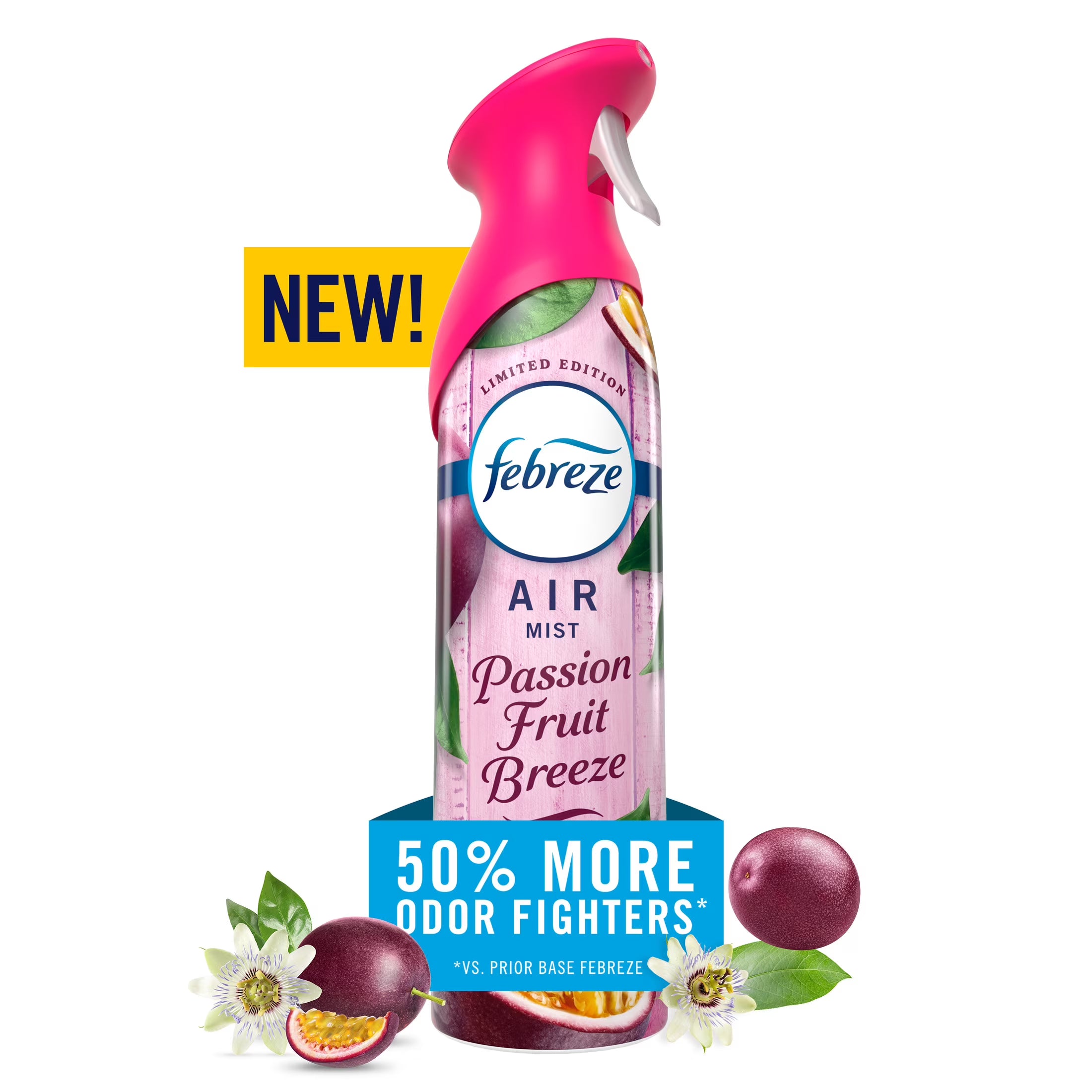 Febreze Air Mist Air Freshener Spray, Passion Fruit Breeze, 8.1oz - View 4
