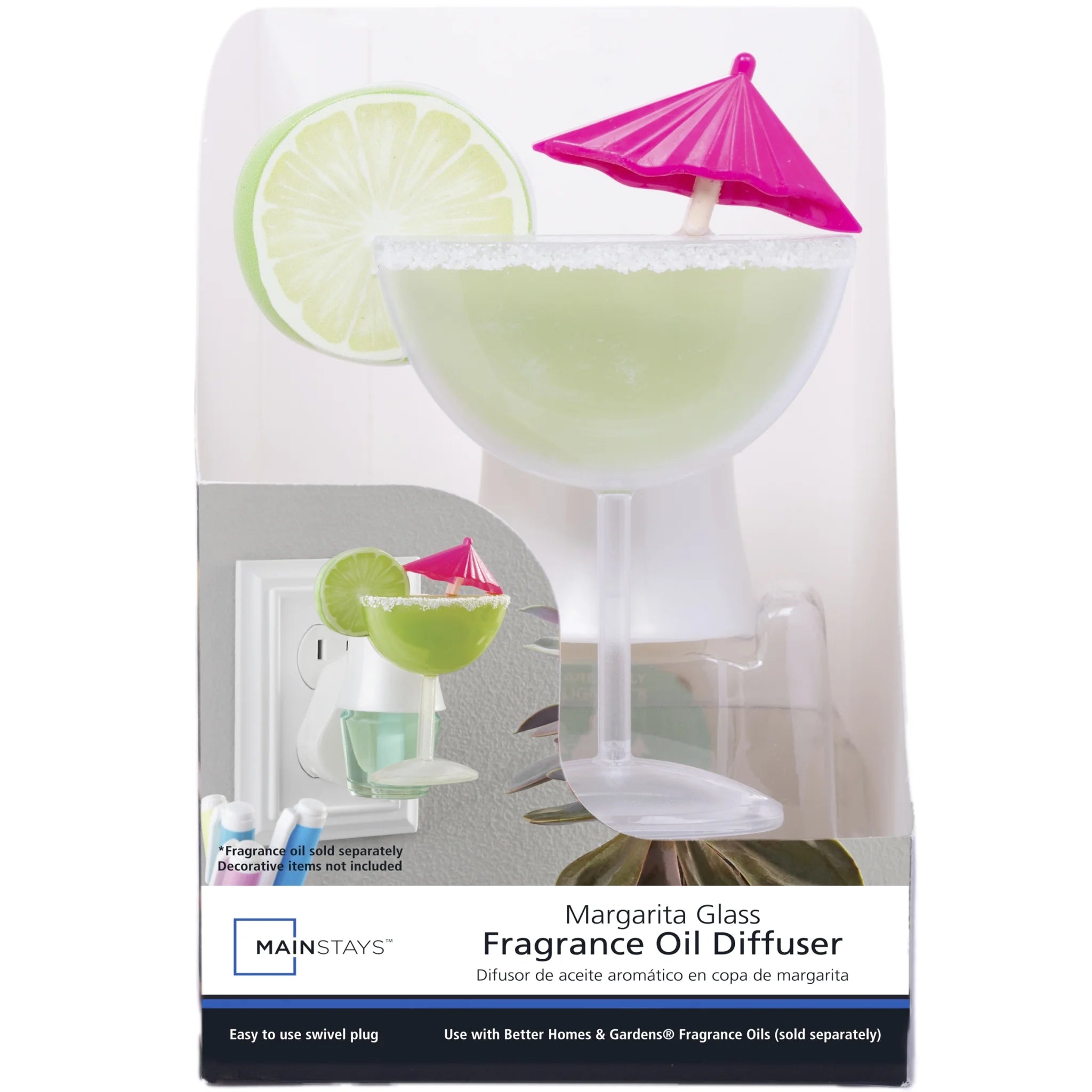 Mainstays Aroma Accents Fragrance Plug, Margarita Glass - View 3