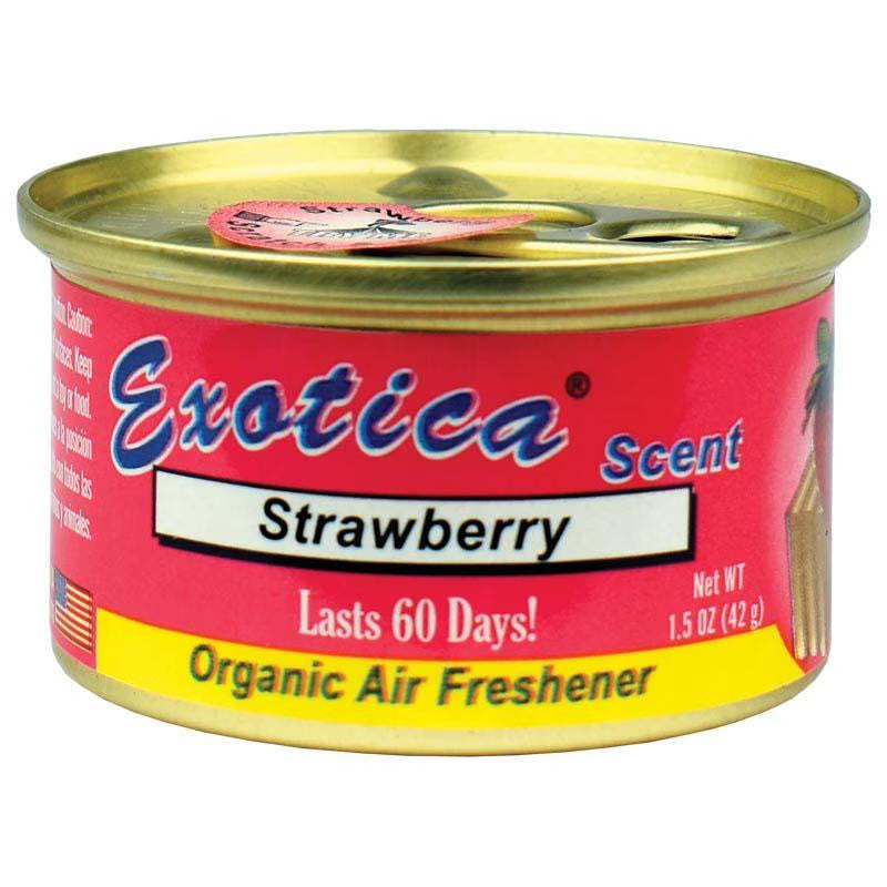 Exotica Car Air Freshener | Spill-proof Can | Organic | For Home & Auto | Long