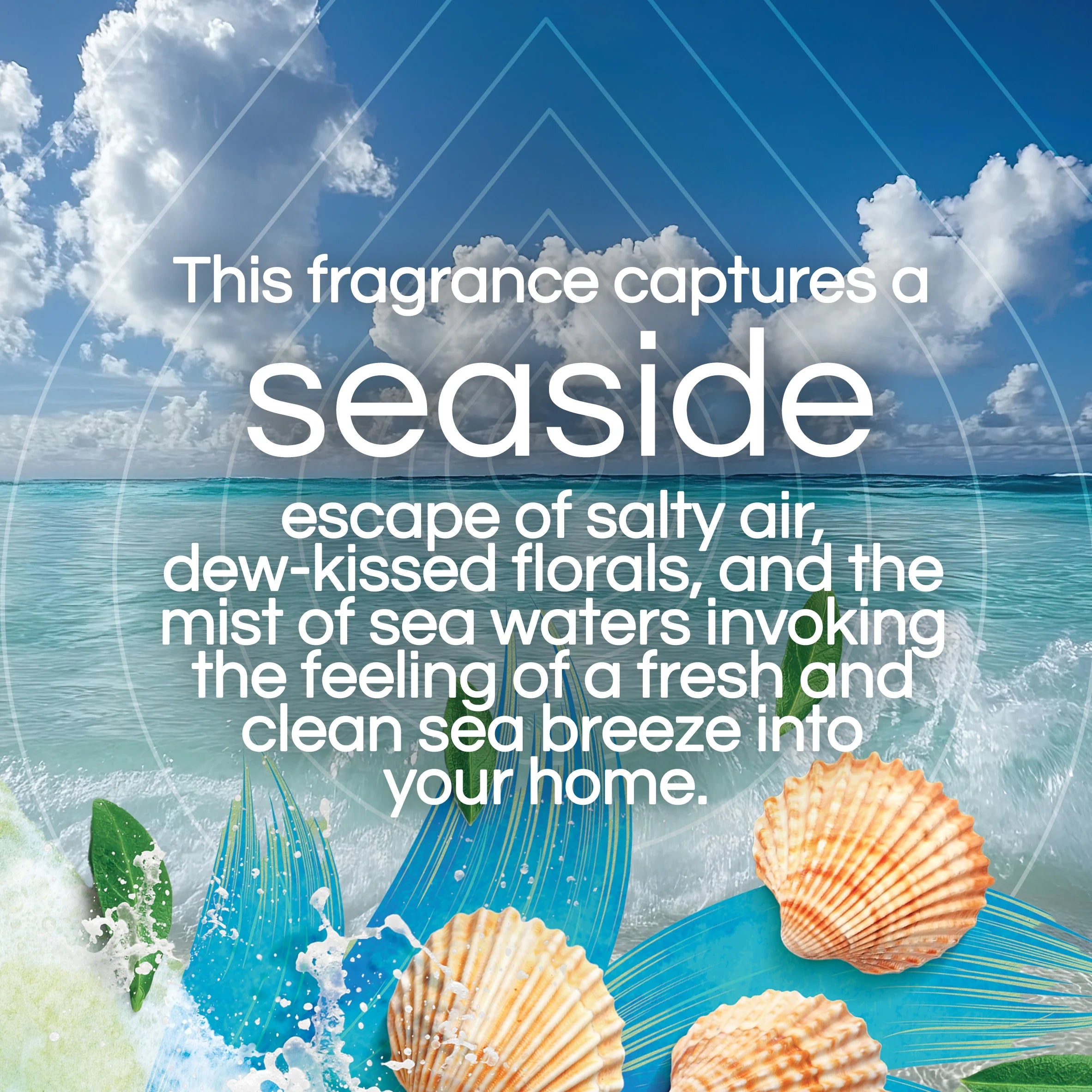 Air Wick Plug-In Scented Oil Air Freshener Warmer Refills, Calming Sea Spray - View 3