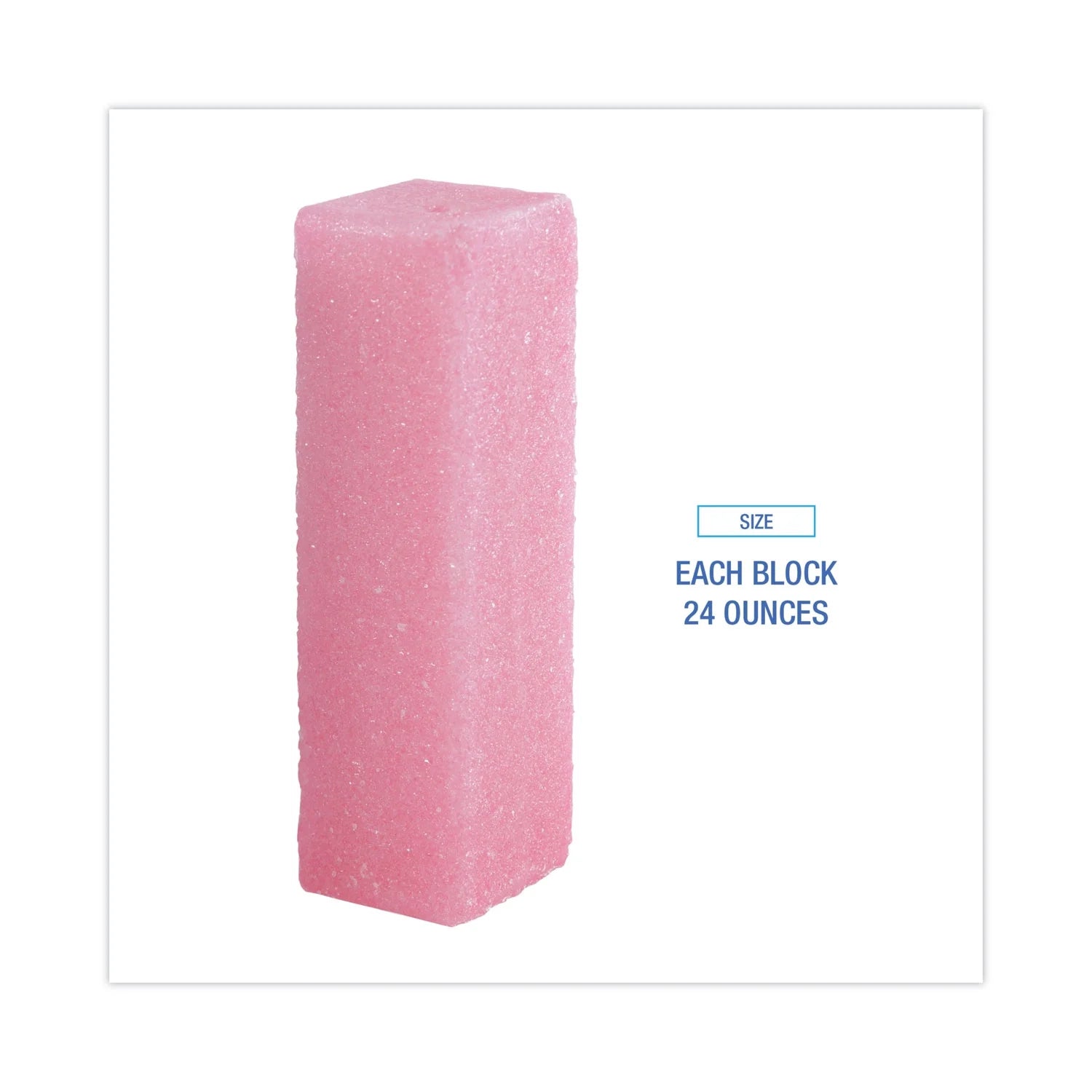 Boardwalk Deodorizing Para Wall Blocks, 24 oz, Pink, Cherry, 6/Box - View 2