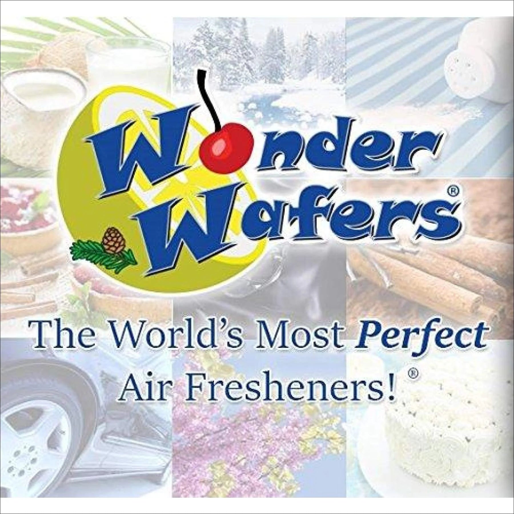 wonder wafers 25 ct individually wrapped wild cherry air fresheners - View 5