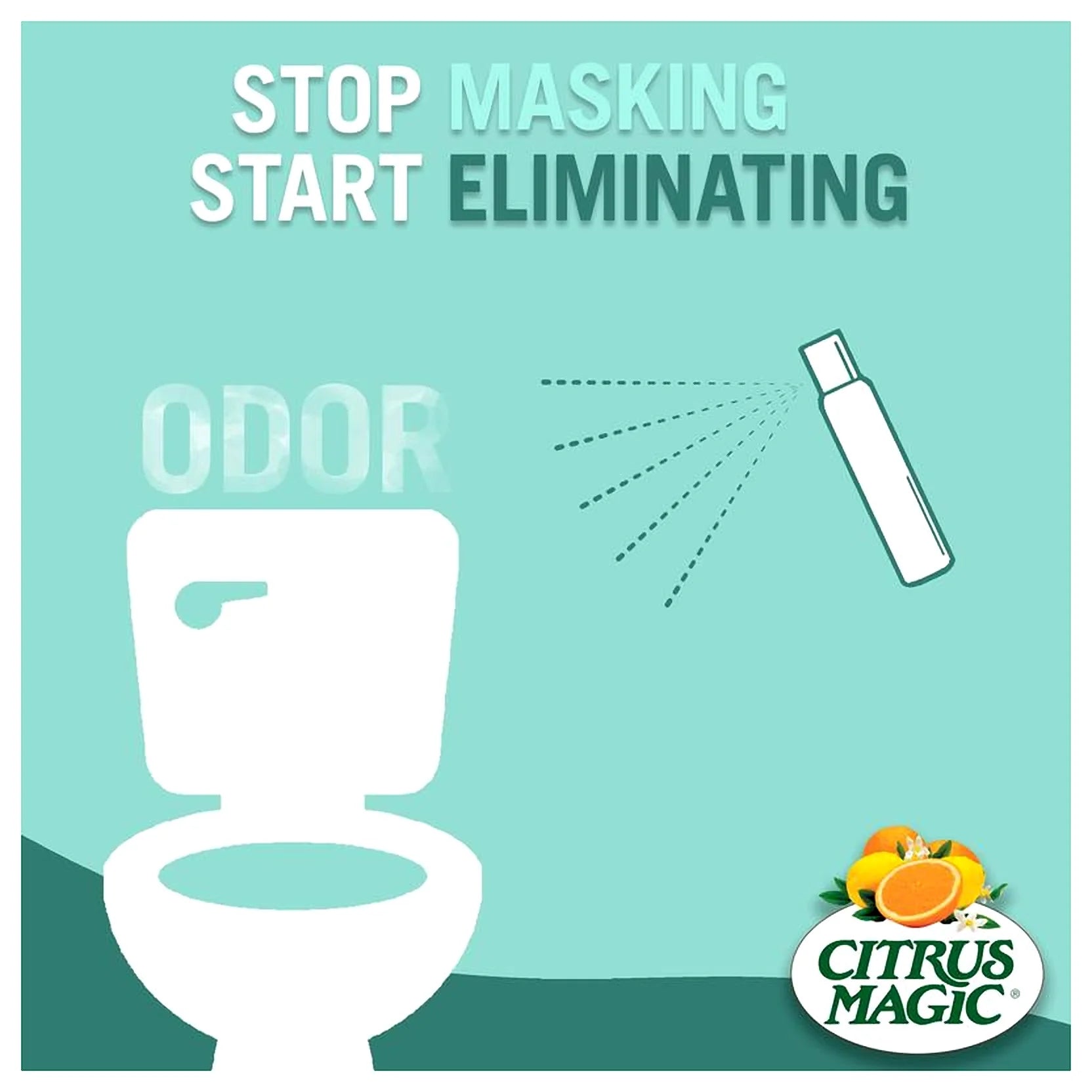Citrus Magic Natural Odor Eliminating Air Freshener Spray, Fresh Citrus, 3-Ounce - View 2