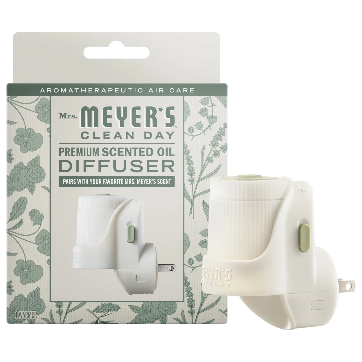 Mrs. Meyer's Clean Day Premium Scented Oil Plug-In, Diffuser & Air Freshener - View 2