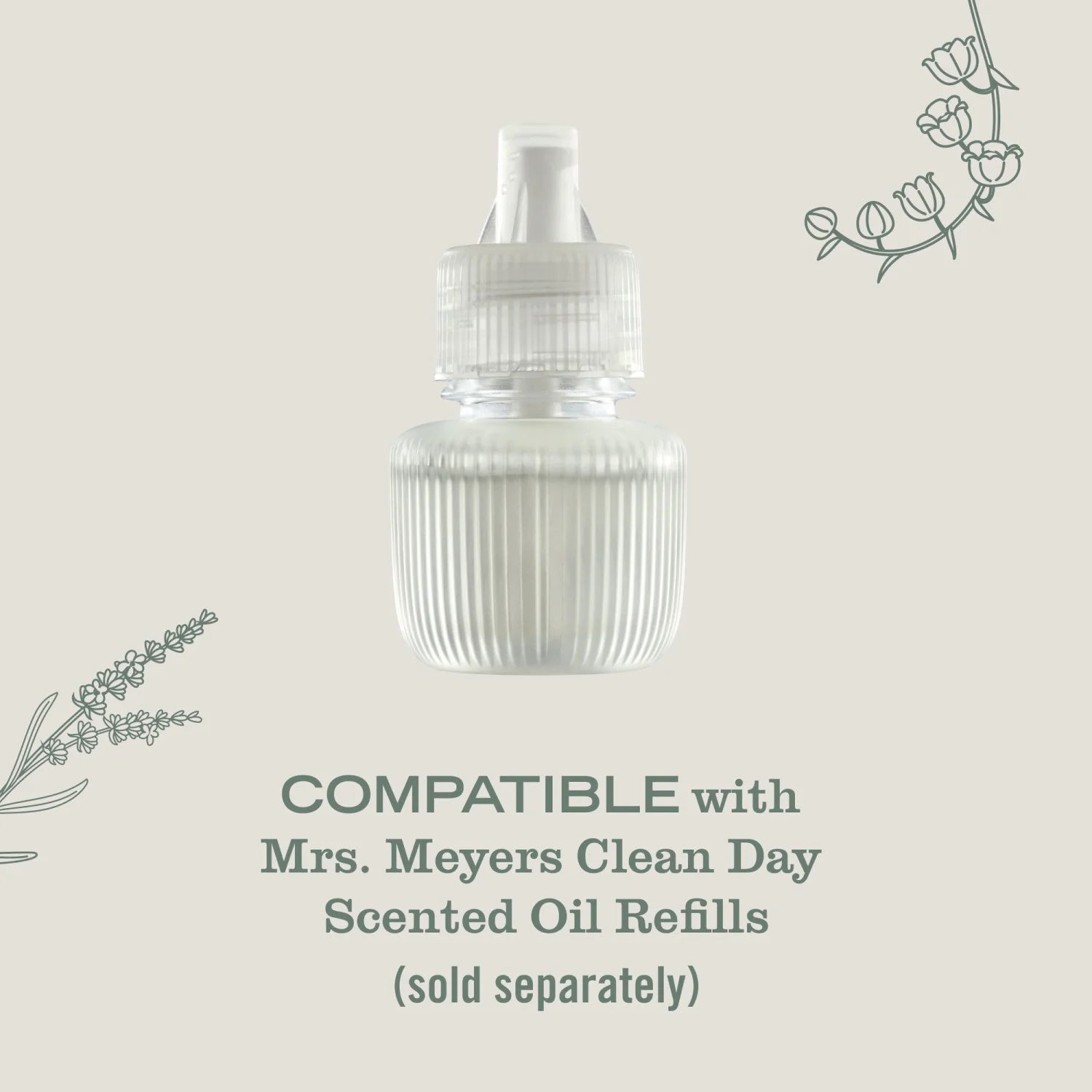 Mrs. Meyer's Clean Day Premium Scented Oil Plug-In, Diffuser & Air Freshener - View 5
