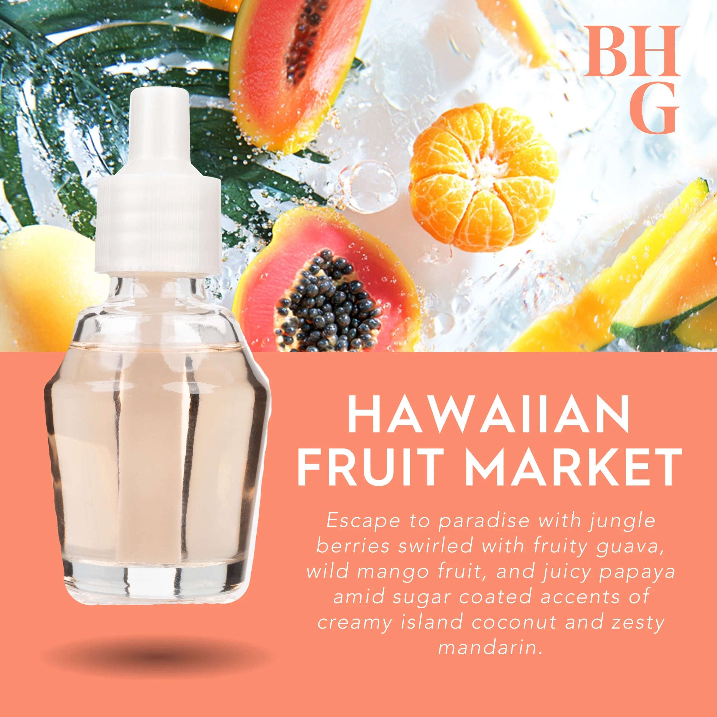 Better Homes & Gardens Aroma Accents Fragrance Oil, Hawaiian Fruit Market - View 2