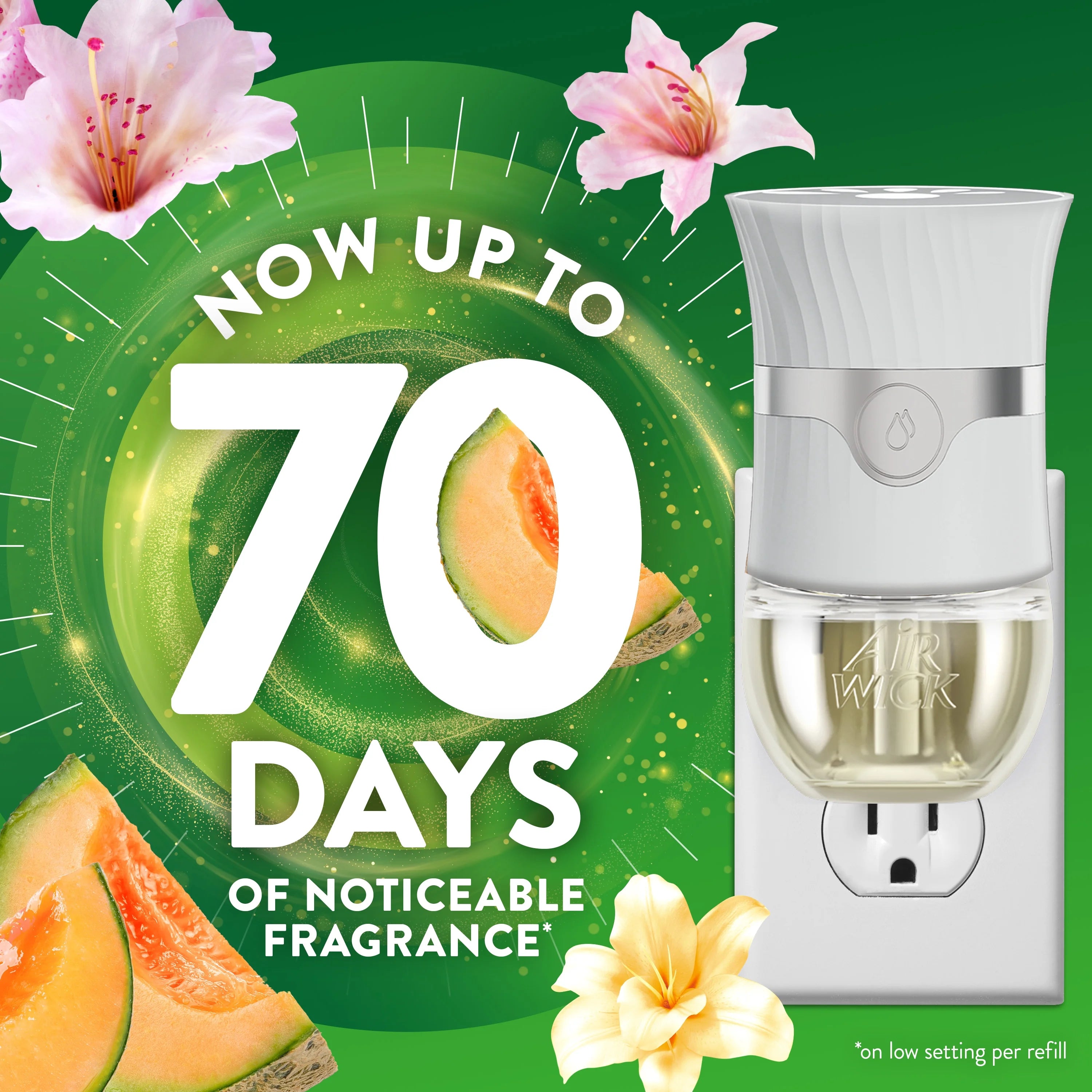 Air Wick Plug-In Scented Oil Air Freshener Warmer Refills, Summer Delights, 4 - View 2
