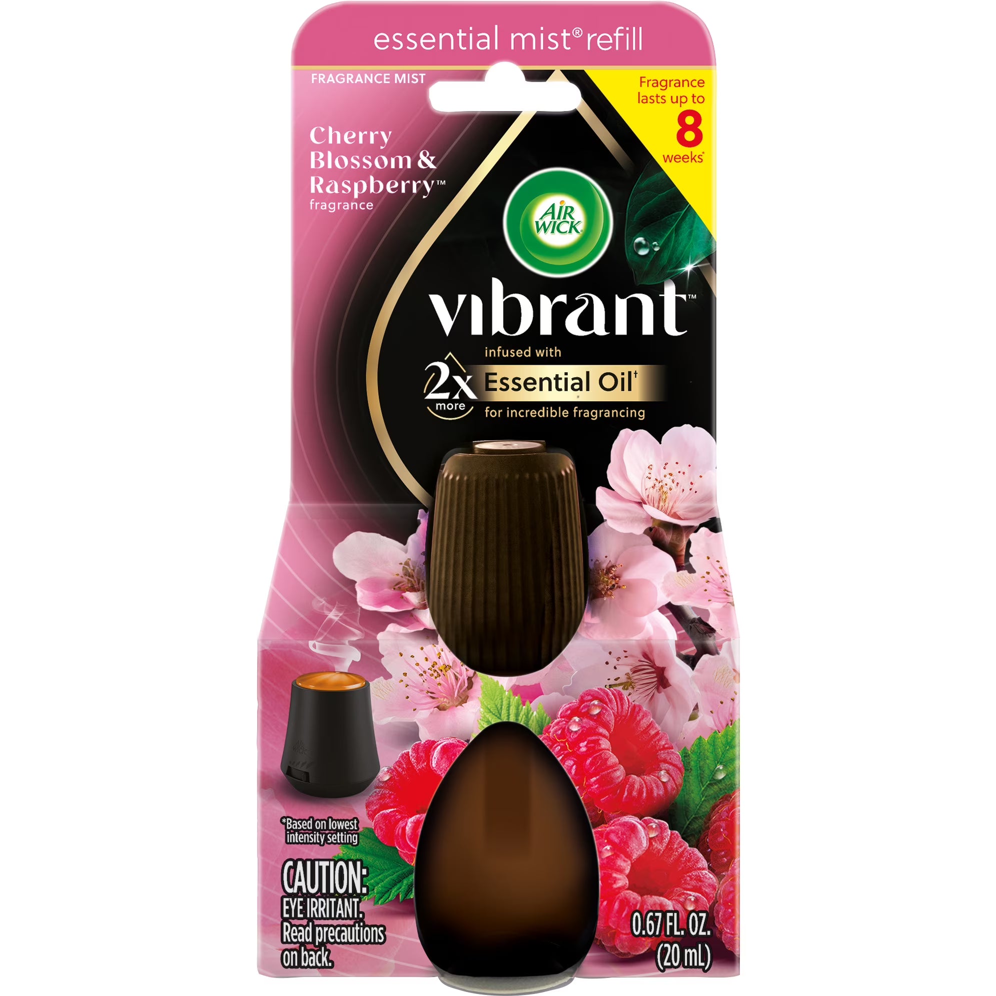 Air Wick Essential Mist Vibrant Scented Oil Air Freshener Diffuser Refill,