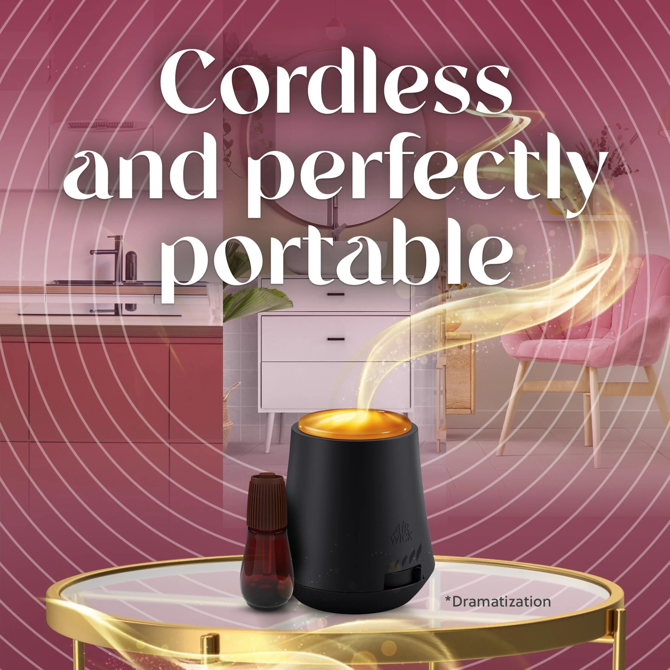 Air Wick Essential Mist Vibrant Scented Oil Air Freshener Diffuser Refill, - View 3