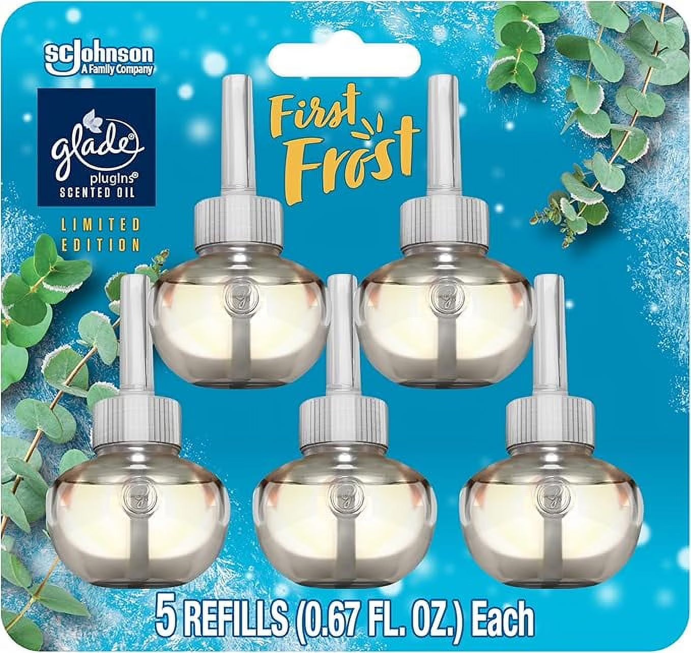 Glade PlugIns Refills Air Freshener, Scented and Essential Oils for Home and