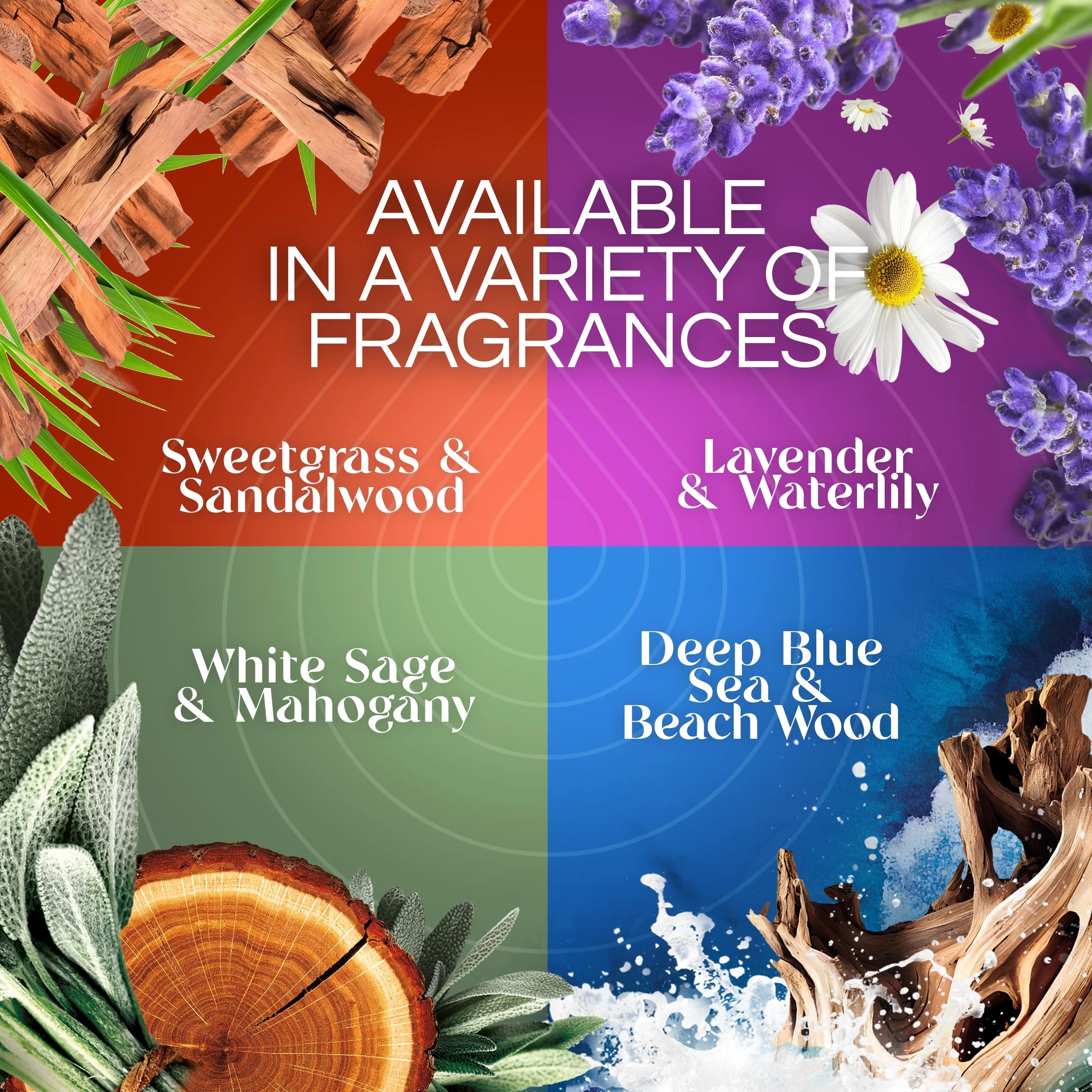 Air Wick Vibrant Plug-In Scented Oil Air Freshener Warmer Refills, White Sage - View 5