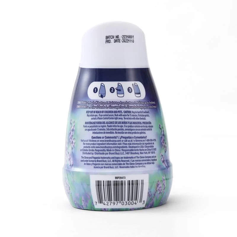 Clorox Fraganzia Lavender Scent Air Freshener 6 oz Gel 1 pk - View 4