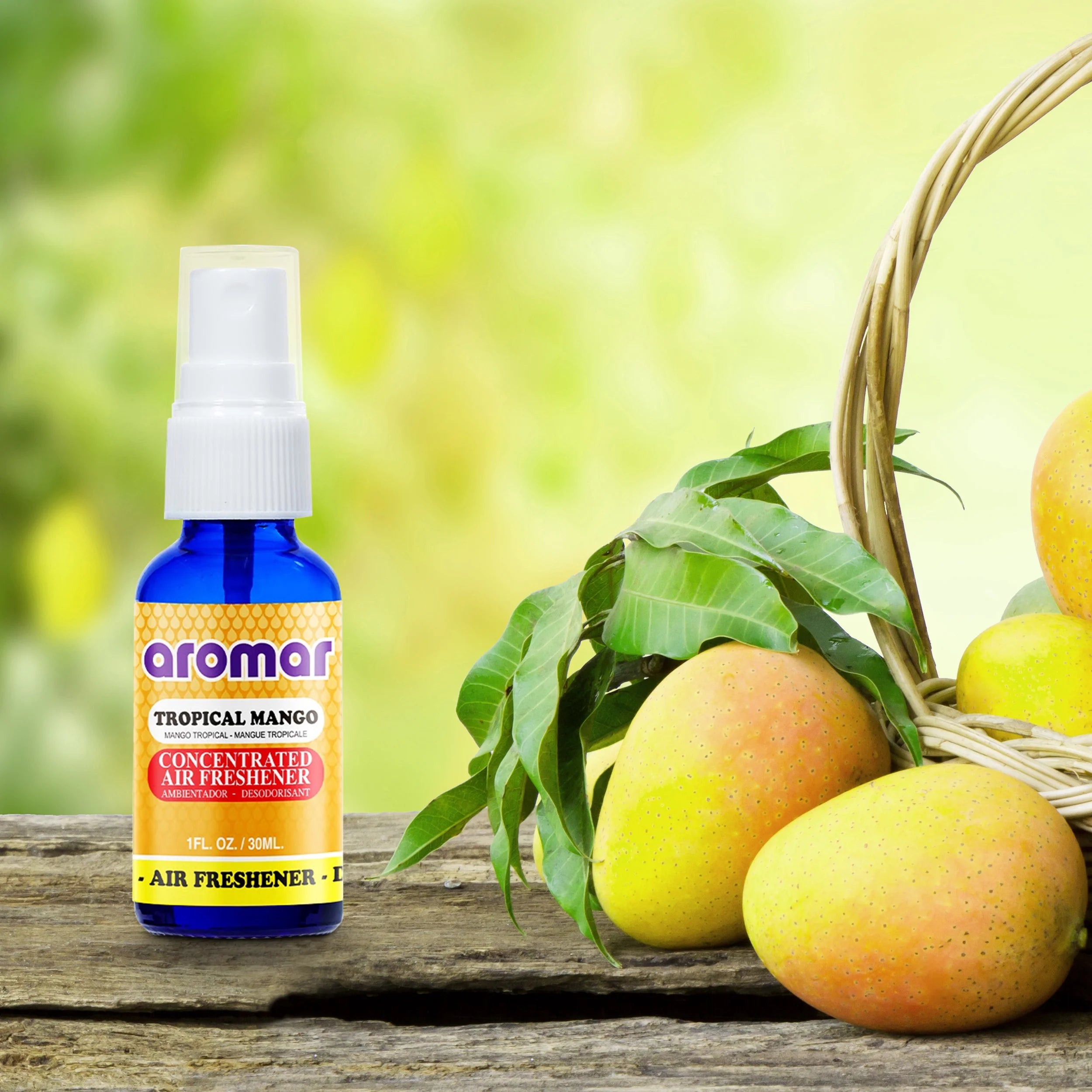 Aromar Tropical Mango Concentrated Air Freshener Odor Eliminator (1 Oz Bottle) - View 2