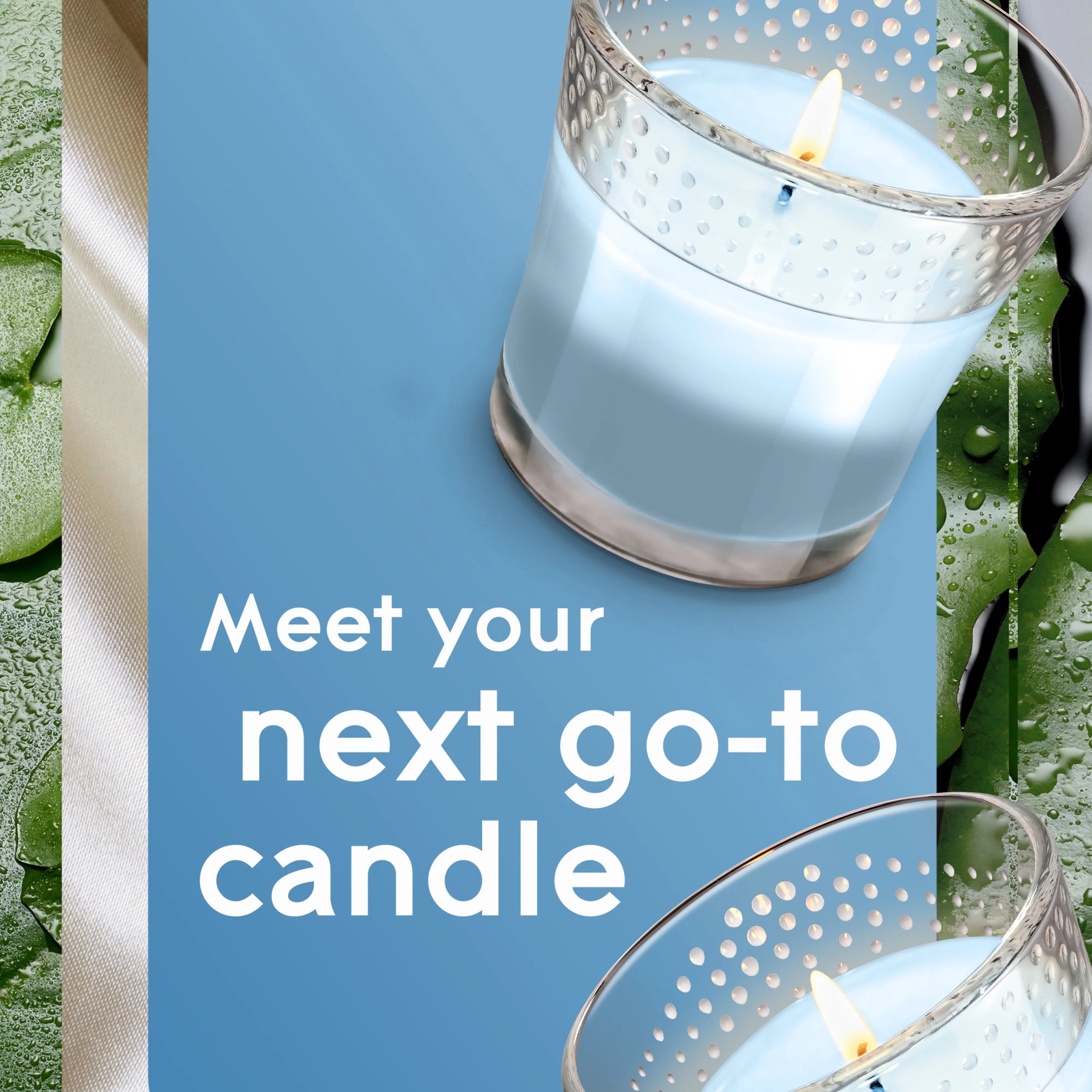 Glade 2in1 Jar Candle 1 ct, Moonlit Walk & Wandering Stream, 3.4 oz. Total, Air - View 2