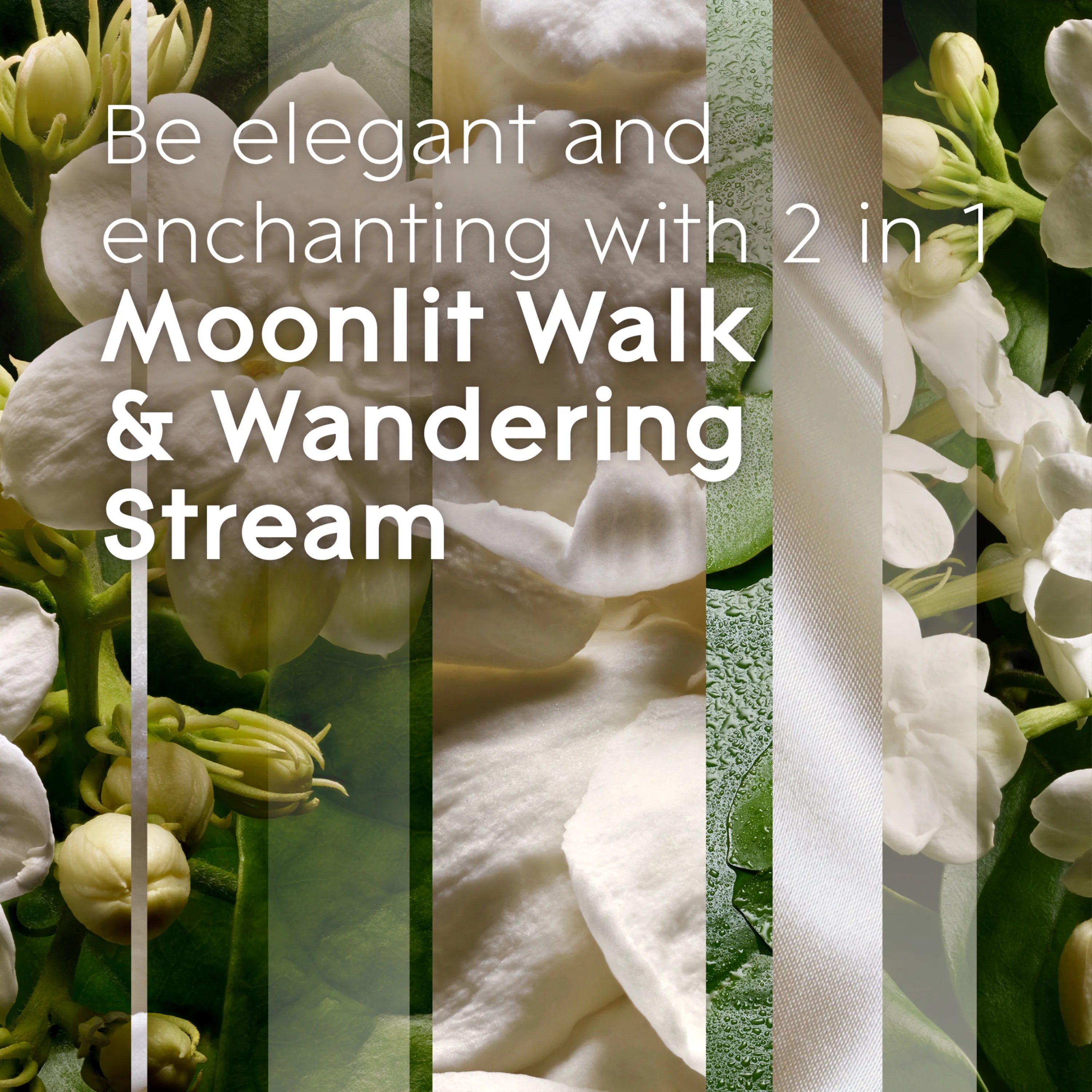 Glade 2in1 Jar Candle 1 ct, Moonlit Walk & Wandering Stream, 3.4 oz. Total, Air - View 3