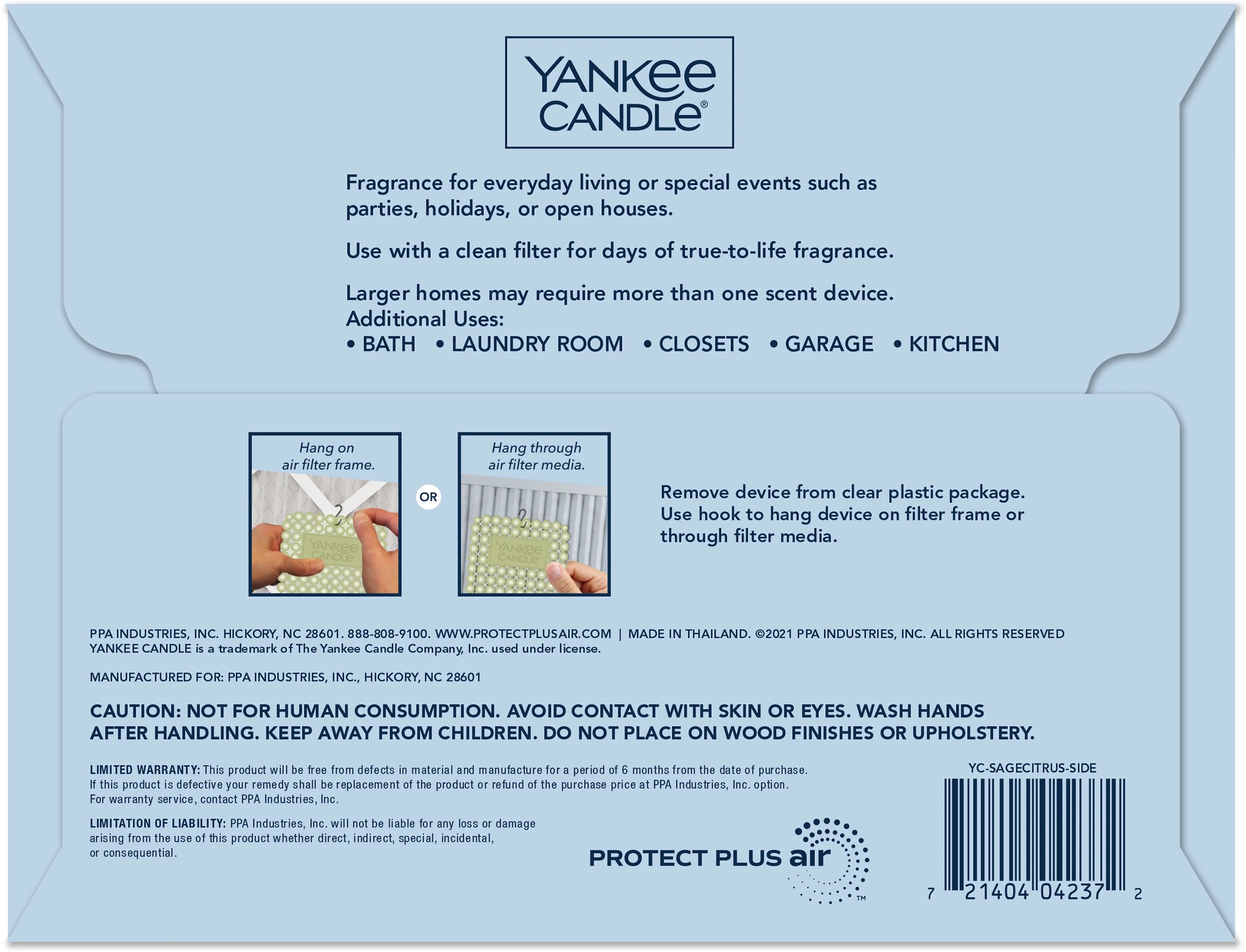 Yankee Candle Midsummer's Night Whole Home Air Freshener, Multi-Scent - View 2