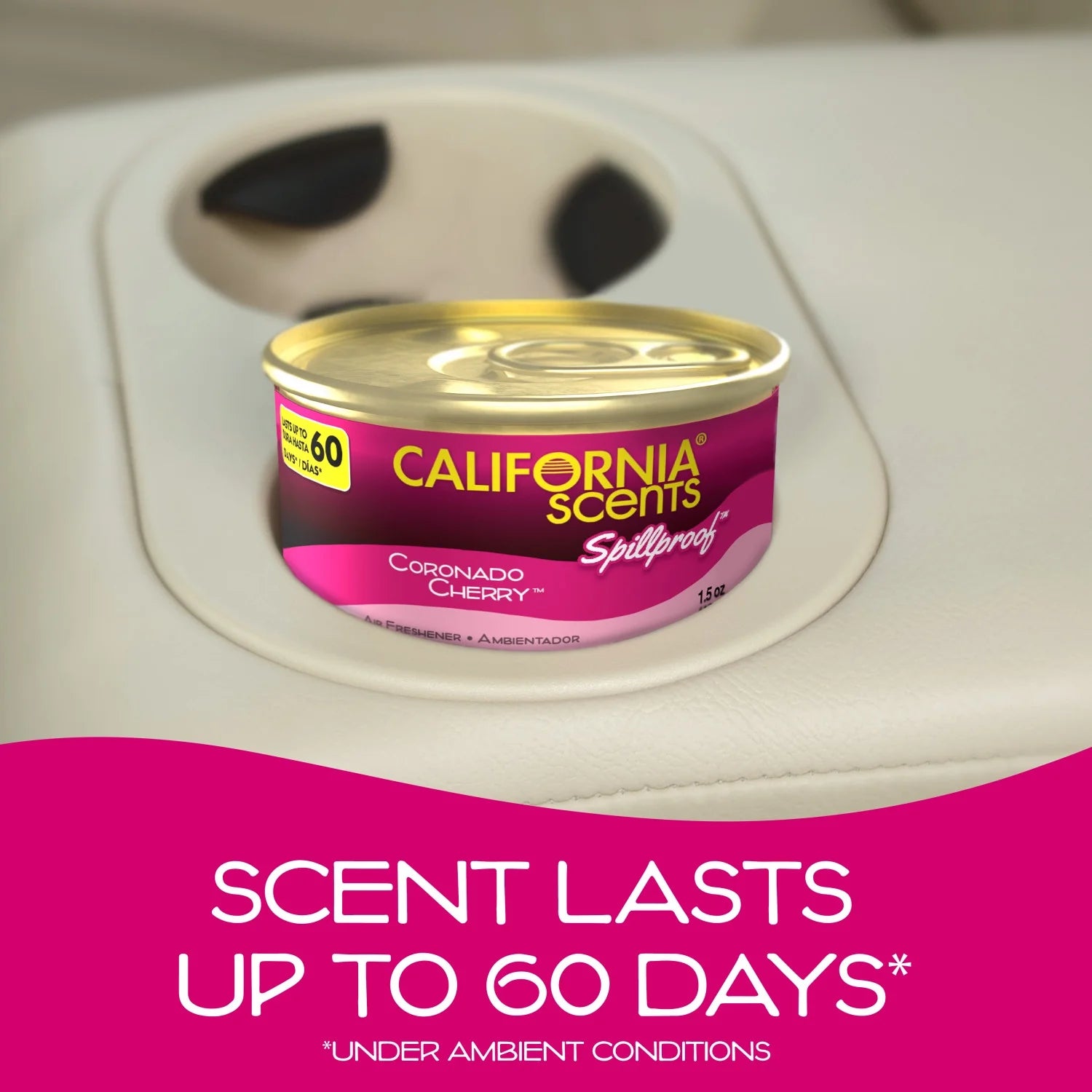 California Scents Spillproof Air Freshener Can (Coronado Cherry Scent, 1 Pack) - View 2