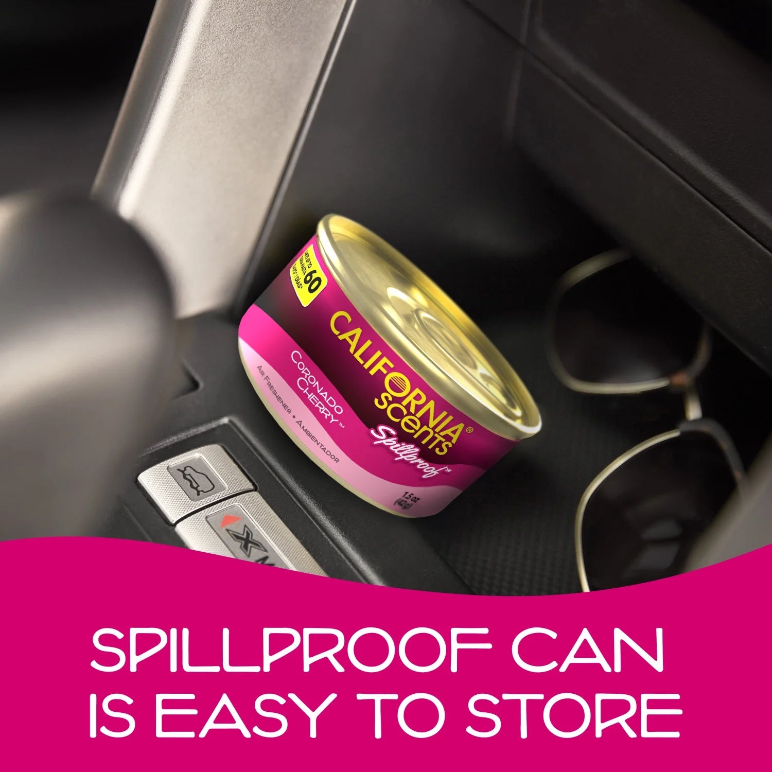 California Scents Spillproof Air Freshener Can (Coronado Cherry Scent, 1 Pack) - View 3