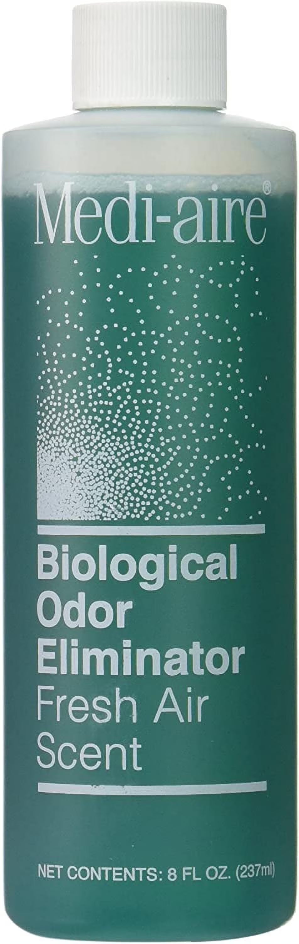Medi-Aire Biological Odor Eliminator, 8 Oz. Refill Bottle, Fresh Air Scented,
