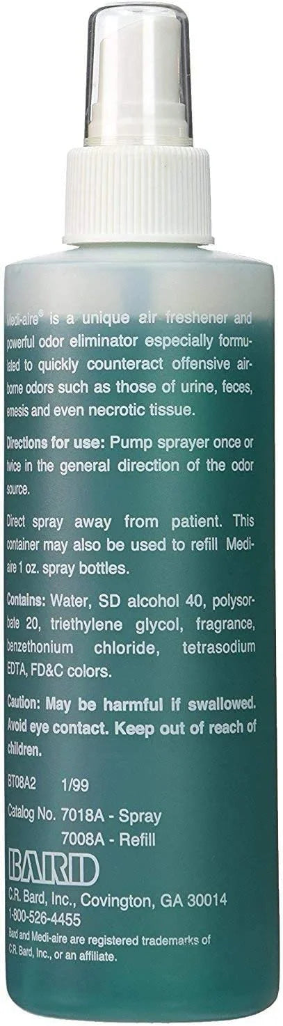 Medi-Aire Biological Odor Eliminator, 8 Oz. Refill Bottle, Fresh Air Scented, - View 2
