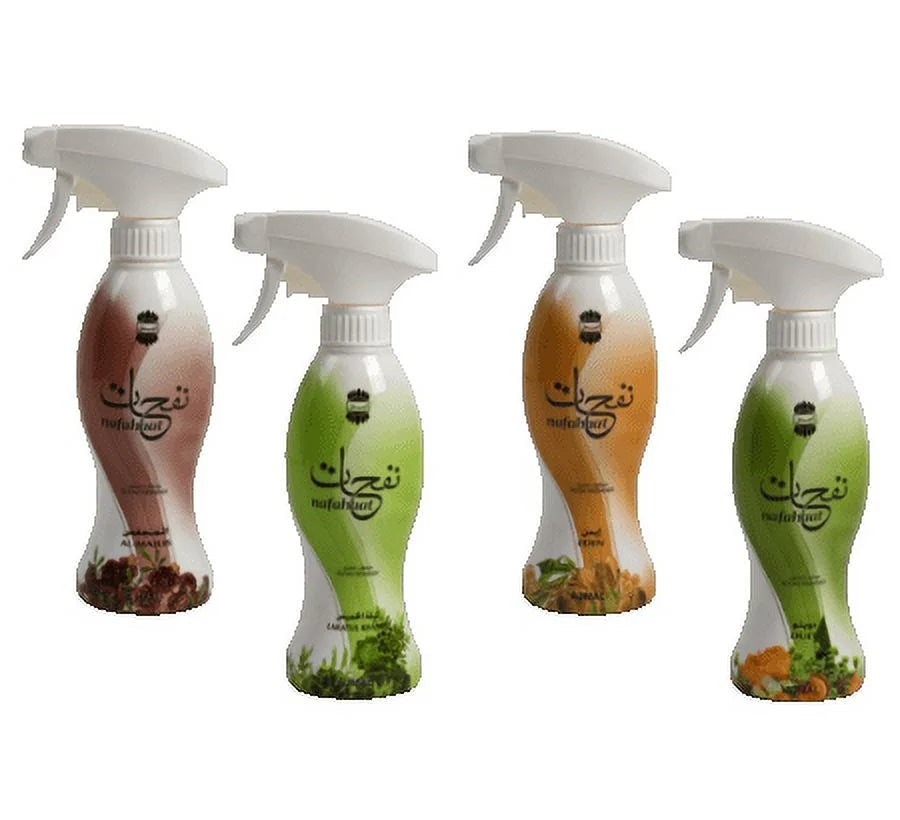 Ajmal Nafahat Lailatul Khamis Air Freshener with Long-Lasting Fragrance - 300ml - View 2
