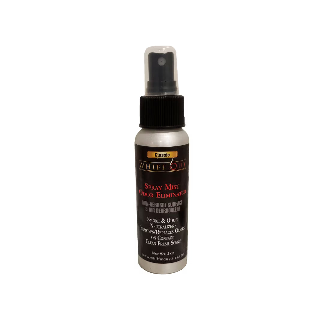 Whiff Out Spray Mist- 2 oz Non-Aerosol Surface & Air Deodorizer- Classic Scent