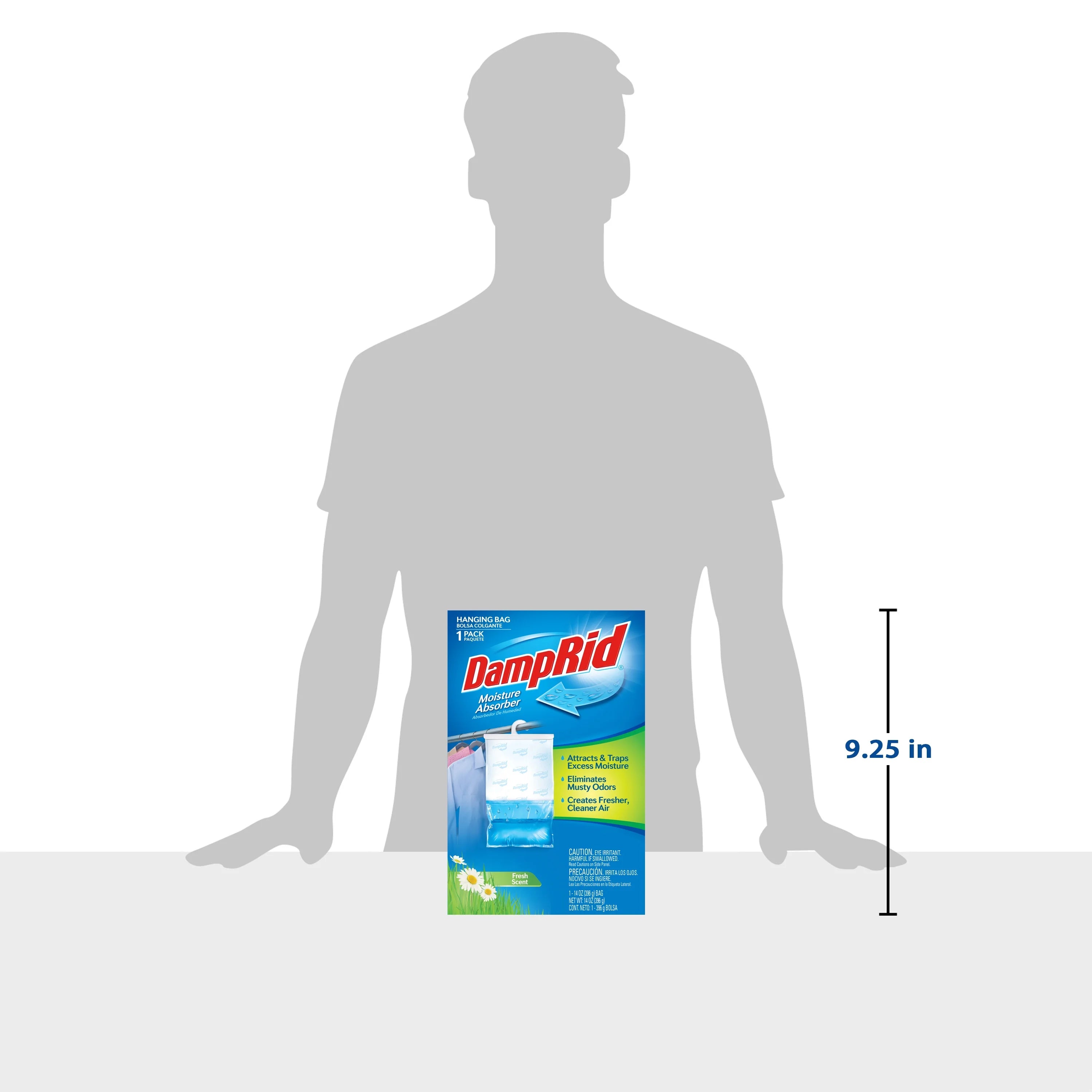WM Barr Hanging Moisture Absorber Dehumidifier - Eliminates Musty Odors - View 4